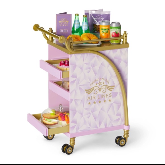 American Girl Truly Me Air Lines Cart
